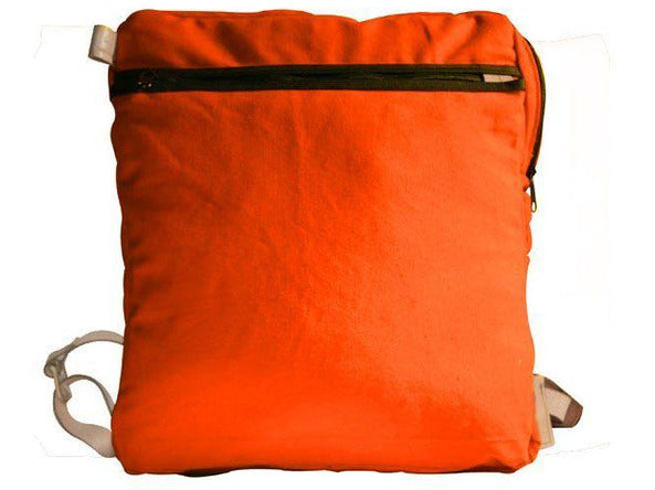 Backpack - Canvas Swiss 13 Inch Laptop Backpack Leather Straps And A Lifetime Warranty. Made In USA By Tucker And Bloom