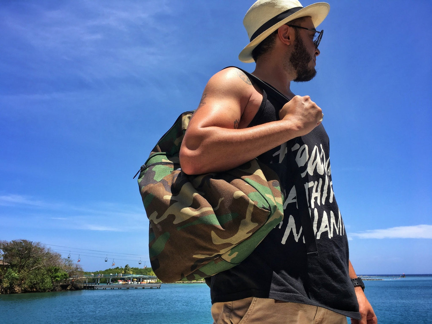 A week in the Caribbean with the Tucker & Bloom Walden Laptop Backpack