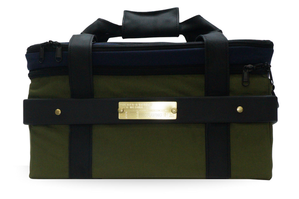 DJ Rich Medina 45 Bag | DJ Bags for 45 RPMs | Tucker & Bloom
