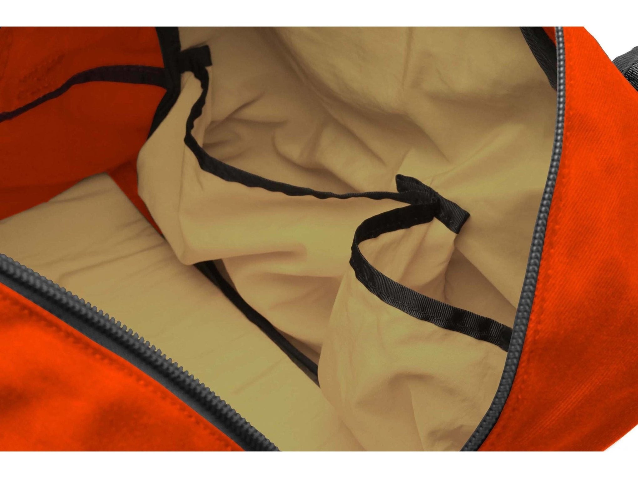 Canvas London Duffel Bag with leather trim and a lifetime warranty