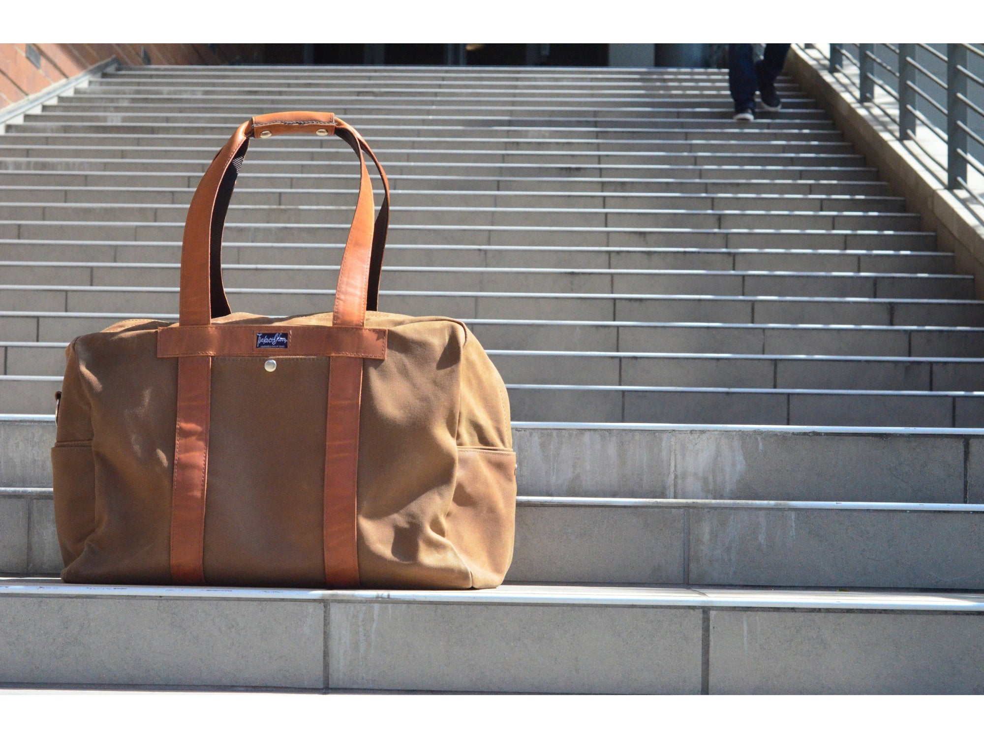 WAXED CANVAS LONDON DUFFEL