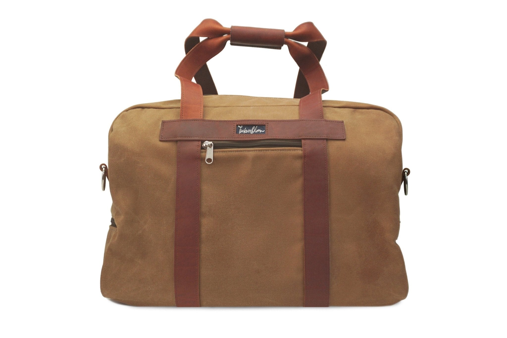Lands end sales waxed canvas duffle
