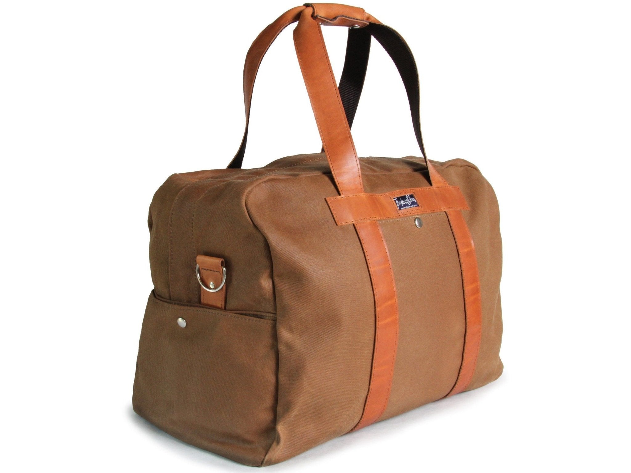 Waxed Canvas Duffel Bag - Links and Kings