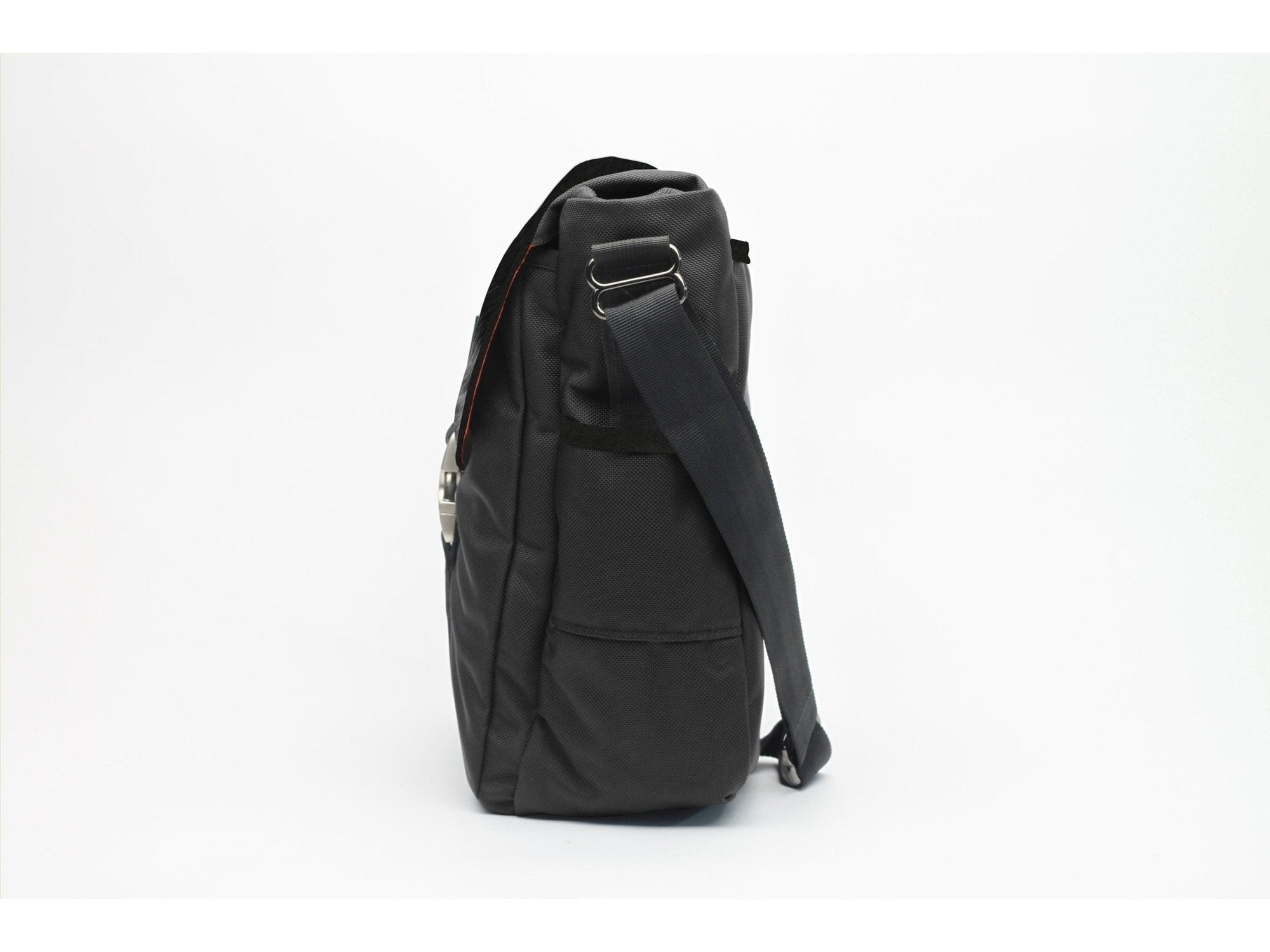 Deluxe North To South Messenger Bag with hair on calf and leather. Tucker Bloom